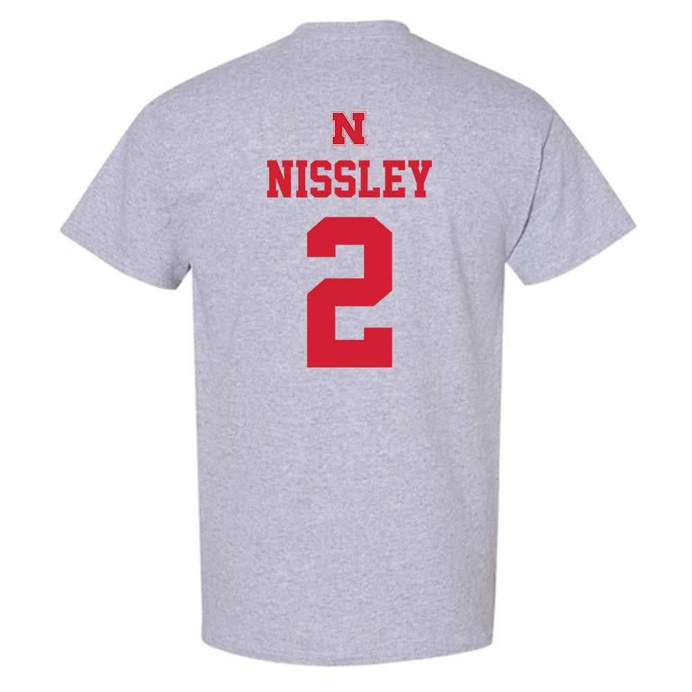 Nebraska - NCAA Women's Basketball : Logan Nissley - Sports Shersey T-Shirt-1