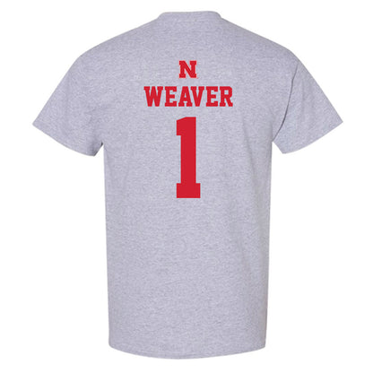 Nebraska - NCAA Women's Basketball : Hailey Weaver - Sports Shersey T-Shirt-1