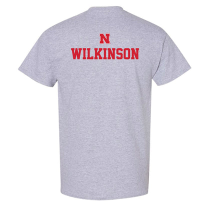 Nebraska - NCAA Men's Basketball : Damon Wilkinson - Sports Shersey T-Shirt-1