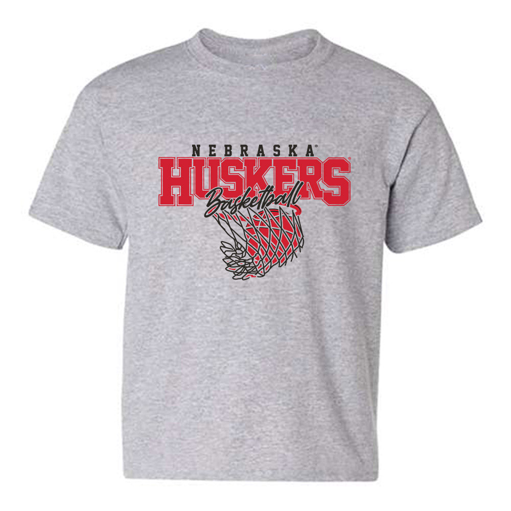 Nebraska - NCAA Women's Basketball : Madeline Stewart - Sports Shersey Youth T-Shirt-0