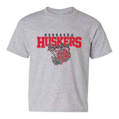 Nebraska - NCAA Women's Basketball : Madeline Stewart - Sports Shersey Youth T-Shirt-0