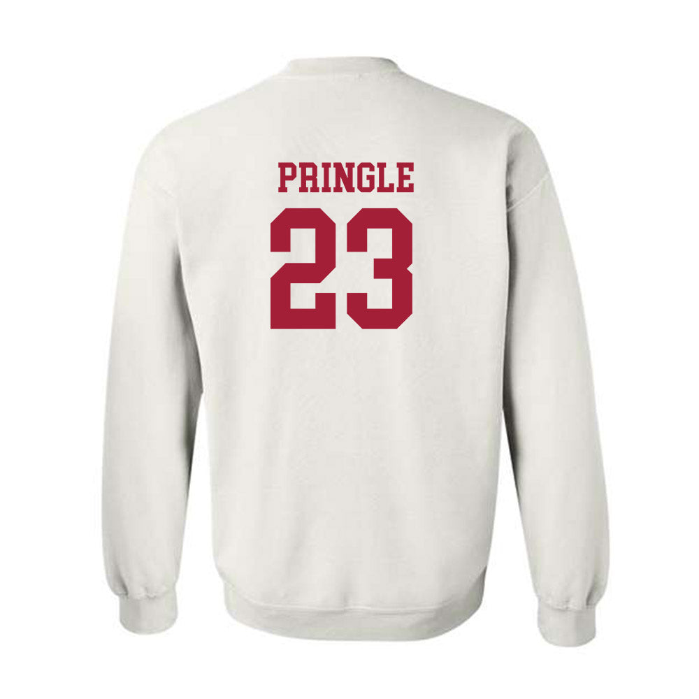 Arkansas - NCAA Men's Basketball : Nick Pringle - Sports Shersey Crewneck Sweatshirt-1