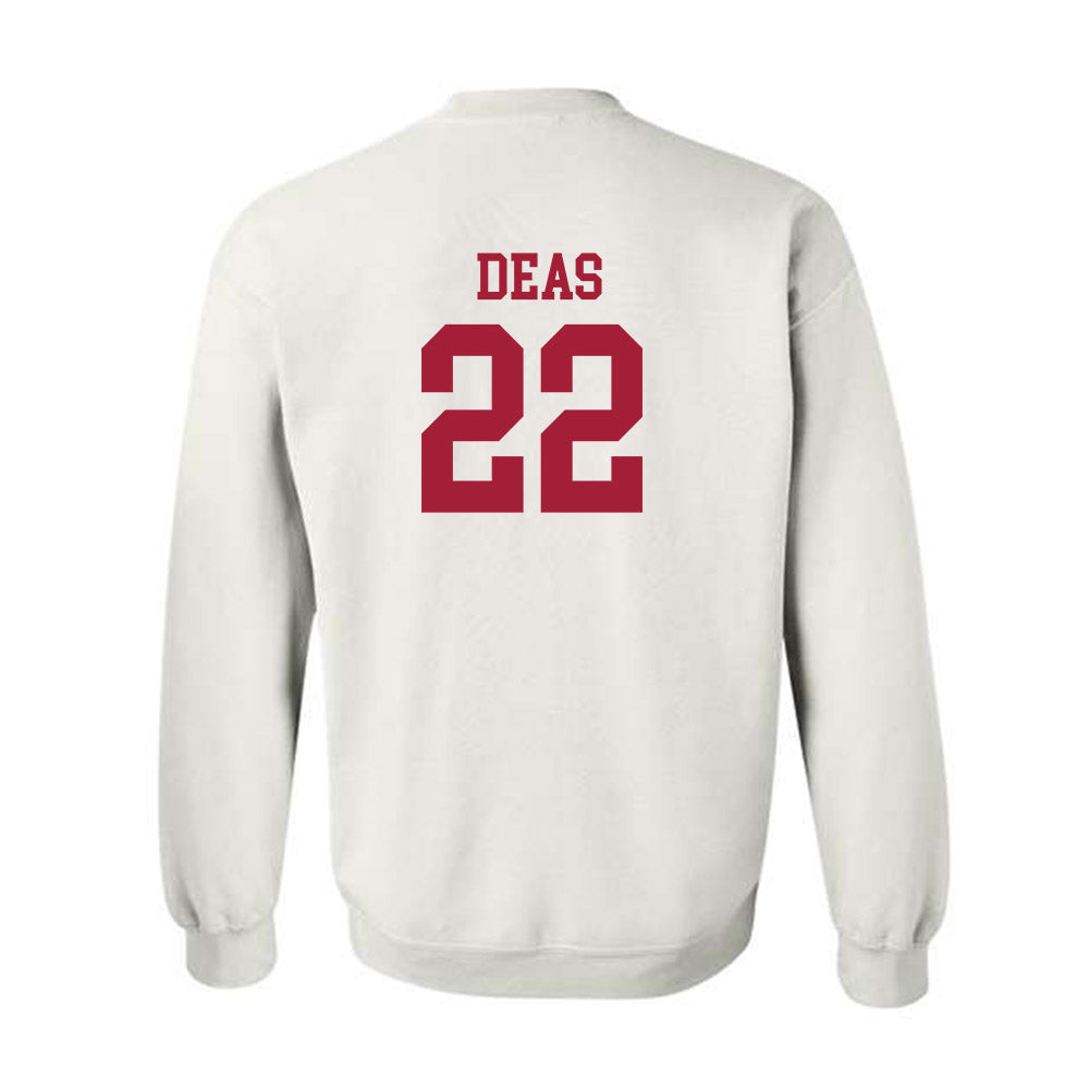 Arkansas - NCAA Women's Basketball : Bonnie Deas - Sports Shersey Crewneck Sweatshirt-1