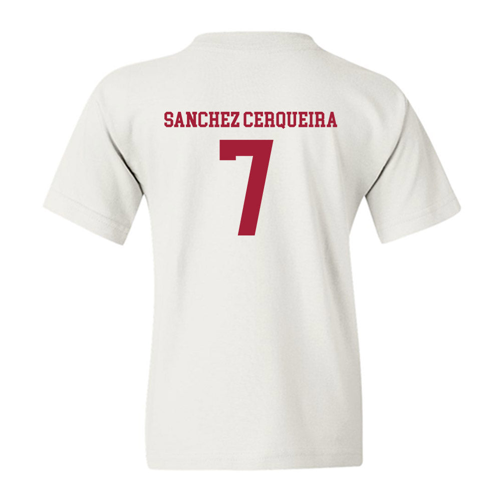 Arkansas - NCAA Women's Basketball : Cristina Sanchez Cerqueira - Sports Shersey Youth T-Shirt-1