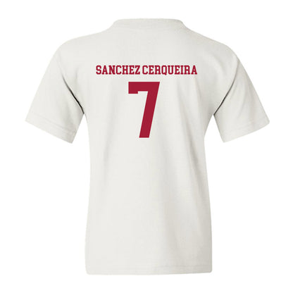 Arkansas - NCAA Women's Basketball : Cristina Sanchez Cerqueira - Sports Shersey Youth T-Shirt-1