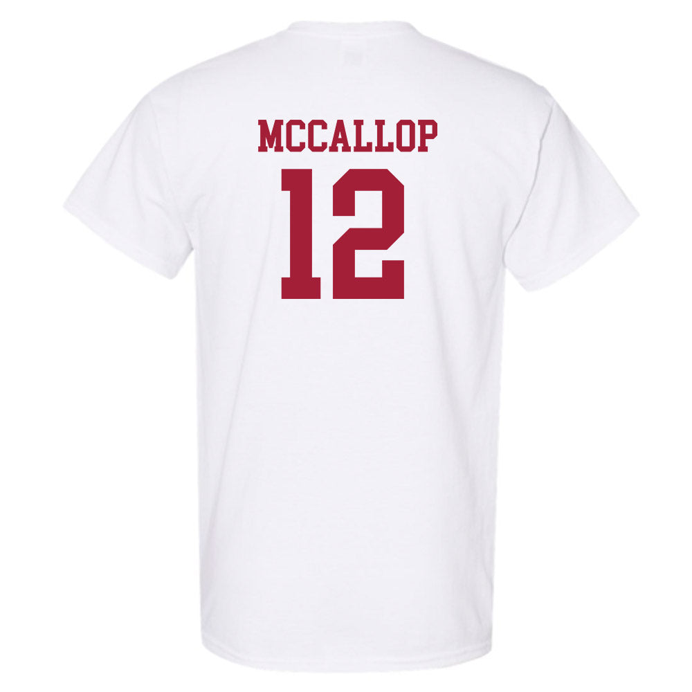 Arkansas - NCAA Women's Basketball : Grace McCallop - Sports Shersey T-Shirt-1