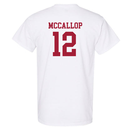 Arkansas - NCAA Women's Basketball : Grace McCallop - Sports Shersey T-Shirt-1