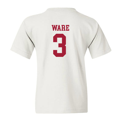 Arkansas - NCAA Women's Basketball : Harmonie Ware - Sports Shersey Youth T-Shirt-1