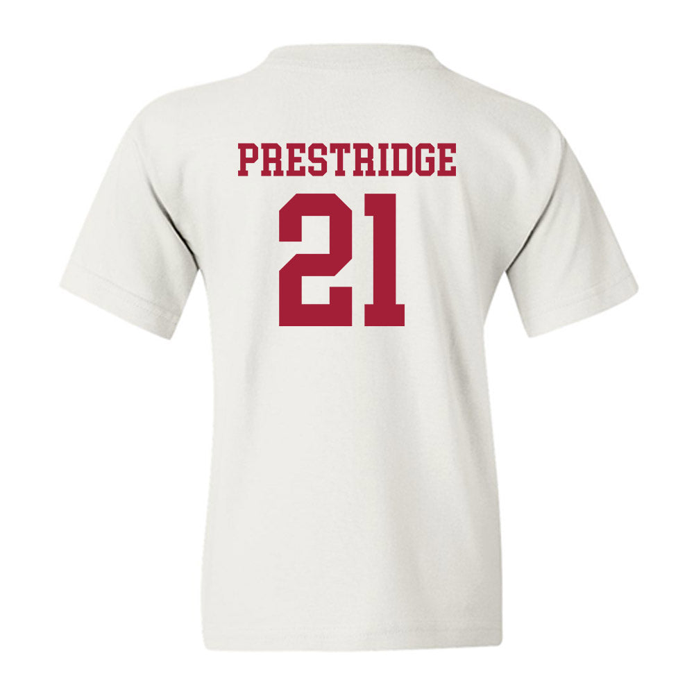 Arkansas - NCAA Women's Basketball : Kyiah Prestridge - Sports Shersey Youth T-Shirt-1