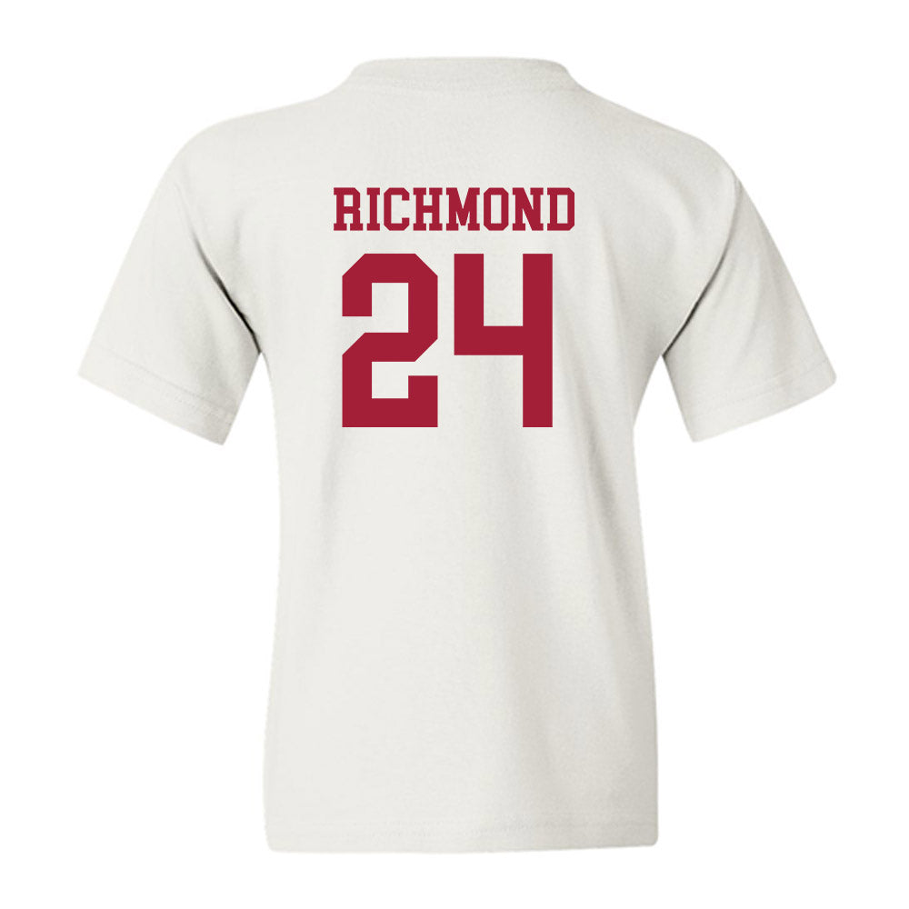 Arkansas - NCAA Men's Basketball : Billy Richmond - Sports Shersey Youth T-Shirt-1