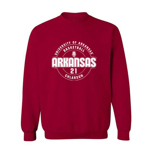 Arkansas - NCAA Women's Basketball : Ashlynn Chlarson - Classic Fashion Shersey Crewneck Sweatshirt-0