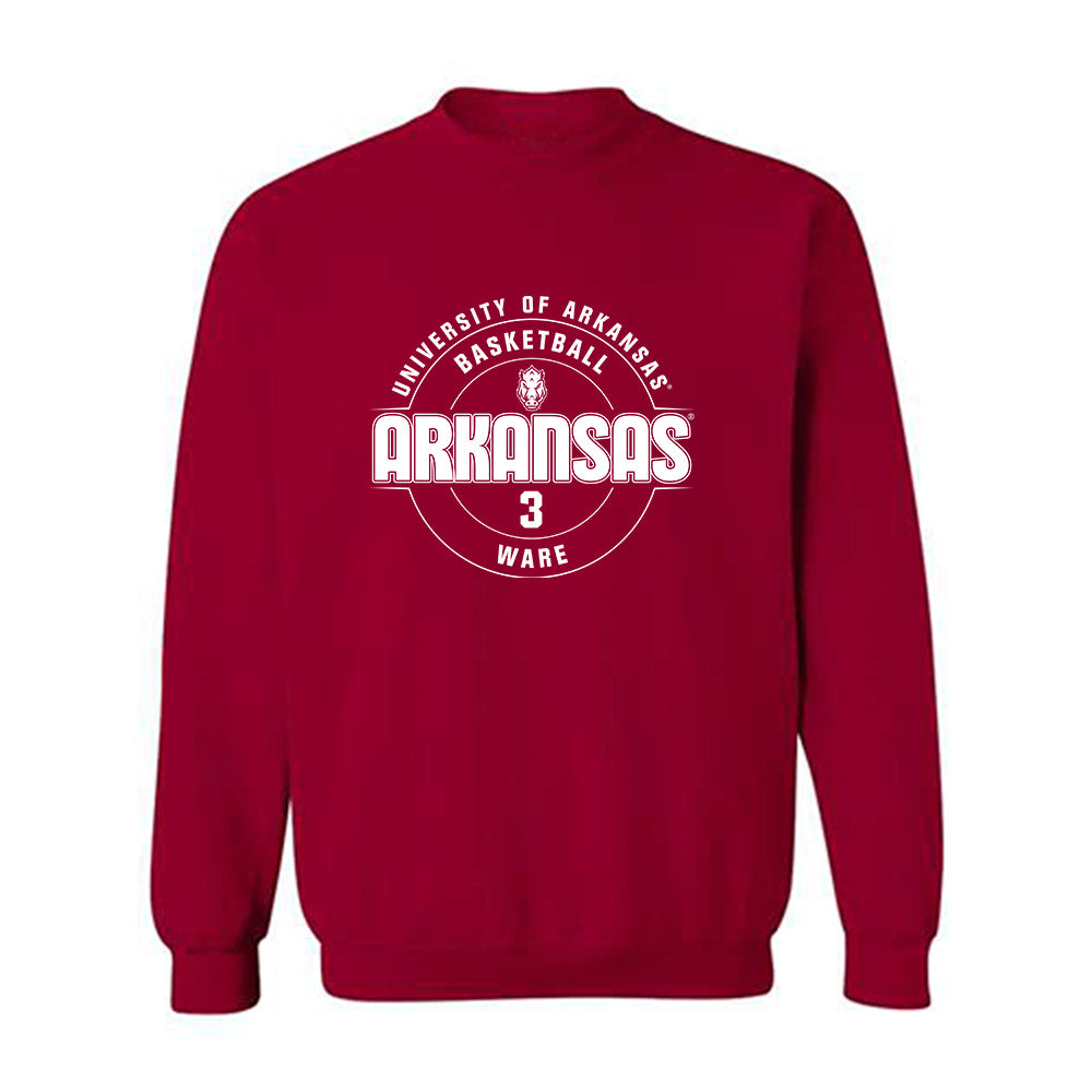 Arkansas - NCAA Women's Basketball : Harmonie Ware - Classic Fashion Shersey Crewneck Sweatshirt-0