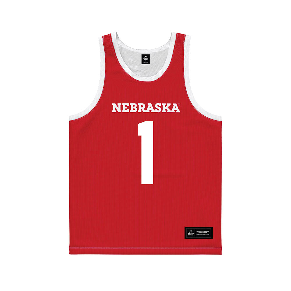 Nebraska - NCAA Women's Basketball : Hailey Weaver - Red Basketball Jersey-0