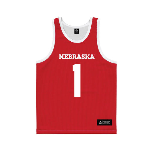 Nebraska - NCAA Women's Basketball : Hailey Weaver - Red Basketball Jersey-0