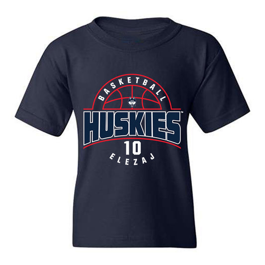 UConn - NCAA Men's Basketball : Rrezon Elezaj - Classic Fashion Shersey Youth T-Shirt-0