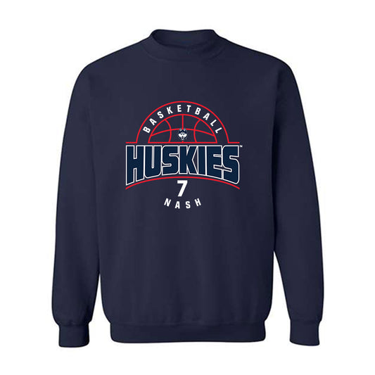 UConn - NCAA Men's Basketball : Jaye Nash - Classic Fashion Shersey Crewneck Sweatshirt-0