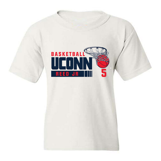 UConn - NCAA Men's Basketball : Tarris Reed Jr - Classic Fashion Shersey Youth T-Shirt-0