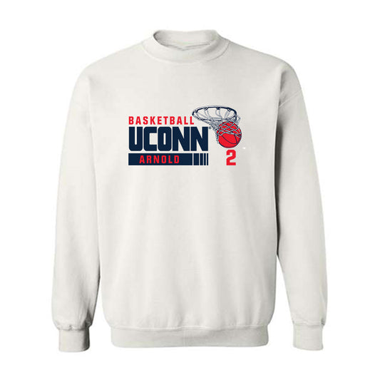 UConn - NCAA Women's Basketball : KK Arnold - Classic Fashion Shersey Crewneck Sweatshirt-0