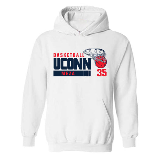 UConn - NCAA Women's Basketball : Kaylee Meza - Classic Fashion Shersey Hooded Sweatshirt-0