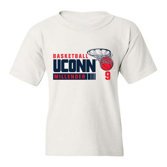 UConn - NCAA Men's Basketball : Alec Millender - Classic Fashion Shersey Youth T-Shirt-0