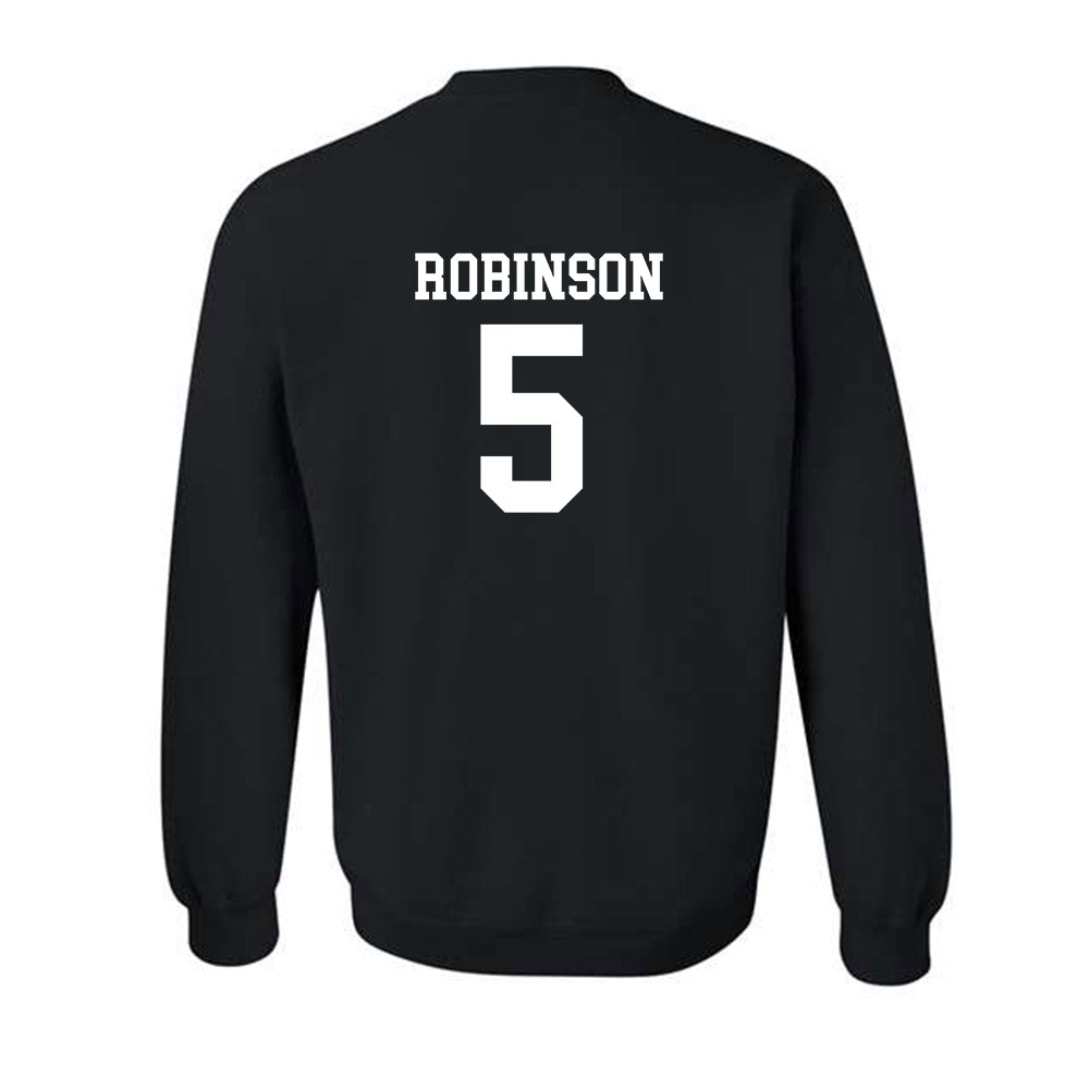 TCU - NCAA Men's Basketball : Micah Robinson - Sports Shersey Crewneck Sweatshirt-1