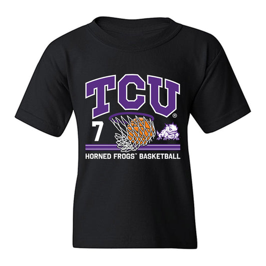 TCU - NCAA Women's Basketball : Marta Suarez - Sports Shersey Youth T-Shirt-0