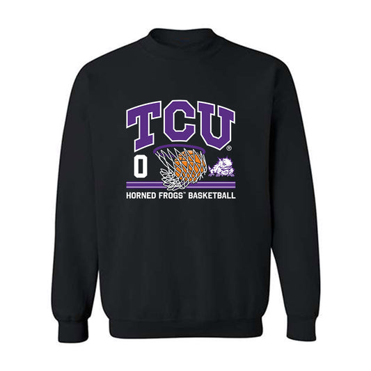 TCU - NCAA Women's Basketball : Camille Williams - Sports Shersey Crewneck Sweatshirt-0