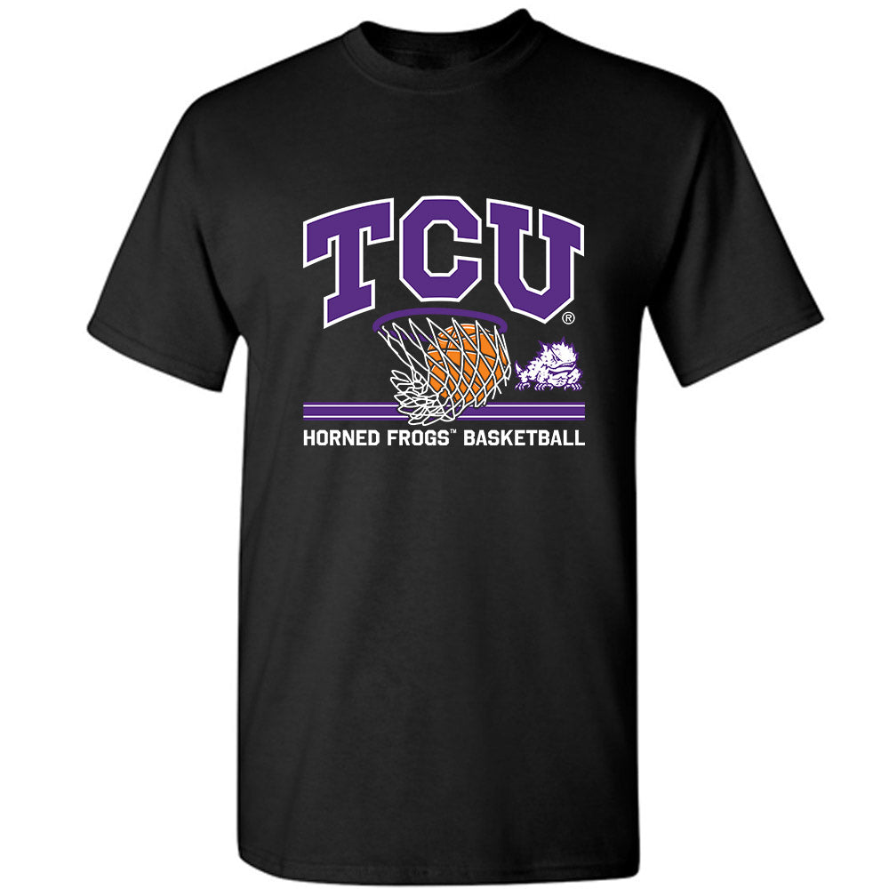 TCU - NCAA Men's Basketball : Samuel Fleming - Sports Shersey T-Shirt-0