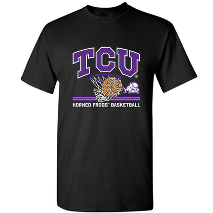 TCU - NCAA Men's Basketball : Samuel Fleming - Sports Shersey T-Shirt-0
