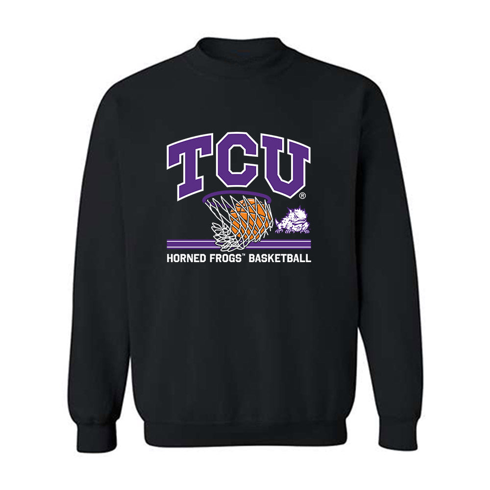 TCU - NCAA Men's Basketball : Samuel Fleming - Sports Shersey Crewneck Sweatshirt-0