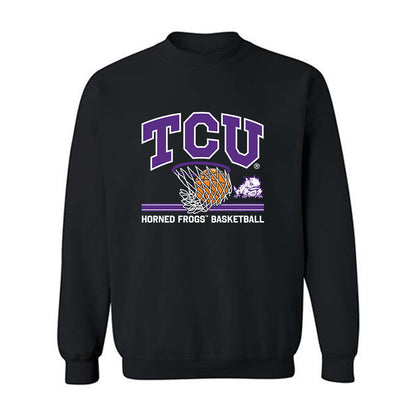 TCU - NCAA Men's Basketball : Samuel Fleming - Sports Shersey Crewneck Sweatshirt-0