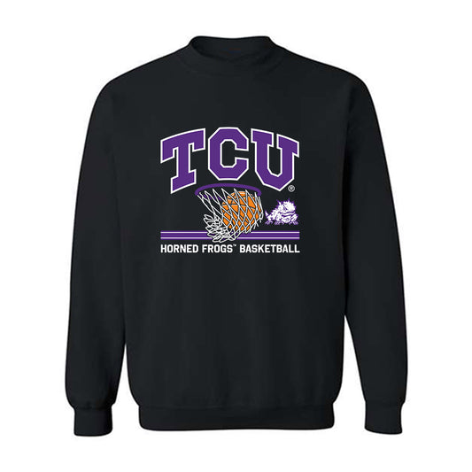TCU - NCAA Men's Basketball : Samuel Fleming - Sports Shersey Crewneck Sweatshirt-0
