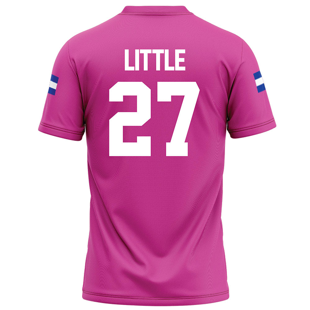 Grand Valley - NCAA Football : Chris Little - Pink Football Jersey-1