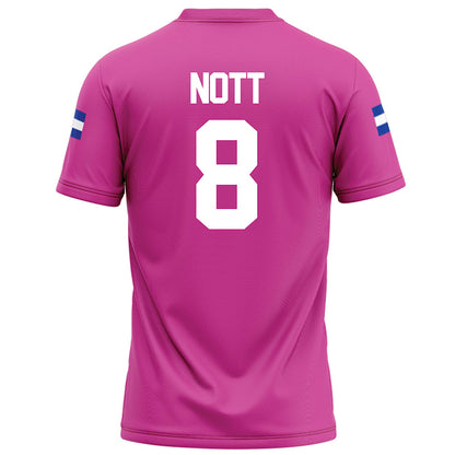 Grand Valley - NCAA Football : Kyle Nott - Pink Football Jersey-1