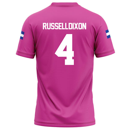 Grand Valley - NCAA Football : Kellen Russell-Dixon - Pink Football Jersey-1