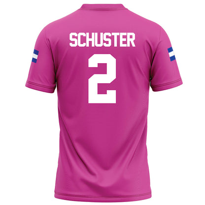 Grand Valley - NCAA Football : Andrew Schuster - Pink Football Jersey-1