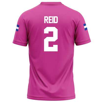 Grand Valley - NCAA Football : Terez Reid - Pink Football Jersey-1