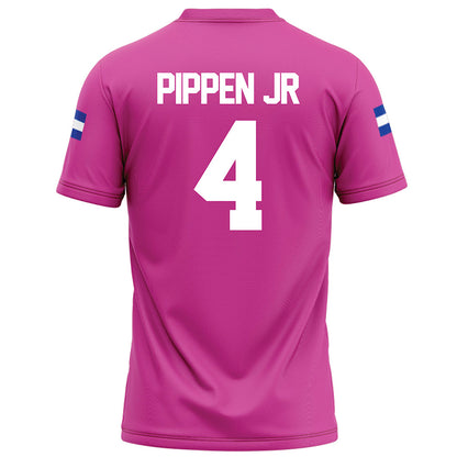 Grand Valley - NCAA Football : Deonte Pippen Jr - Pink Football Jersey-1