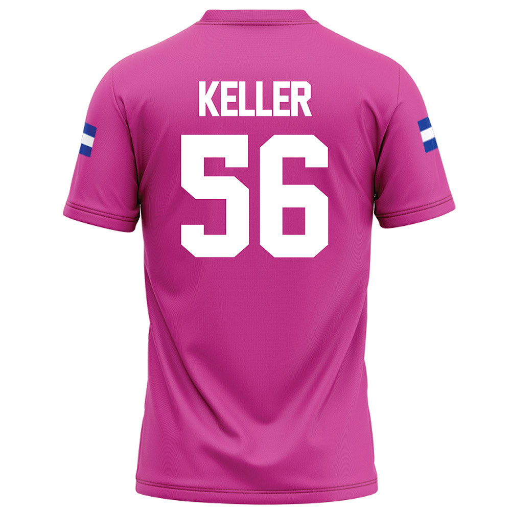 Grand Valley - NCAA Football : Gregory Keller - Pink Football Jersey-1
