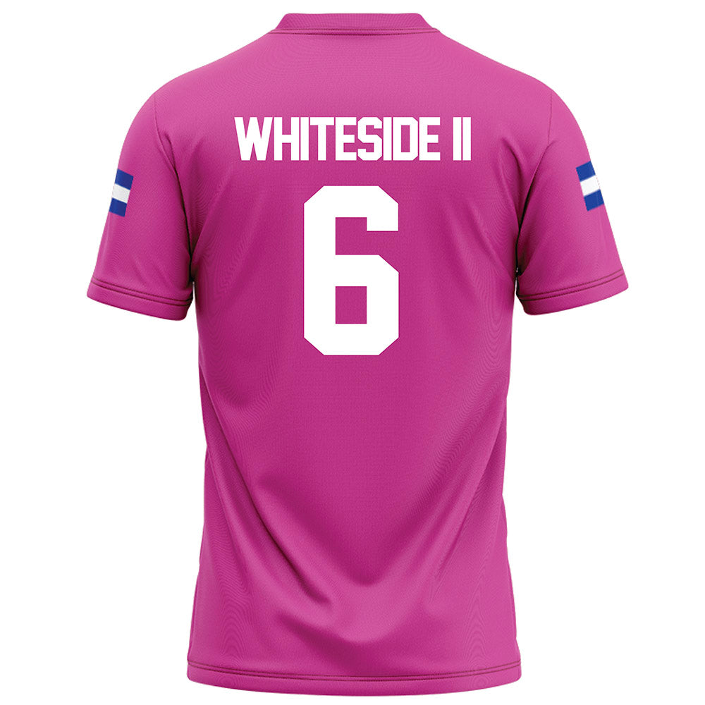 Grand Valley - NCAA Football : Darius Whiteside II - Pink Football Jersey-1