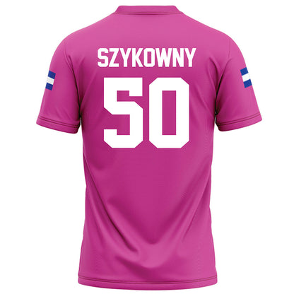 Grand Valley - NCAA Football : Trey Szykowny - Pink Football Jersey-1