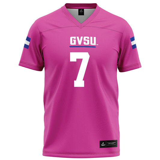 Grand Valley - NCAA Football : Kellen Reed - Pink Football Jersey-0