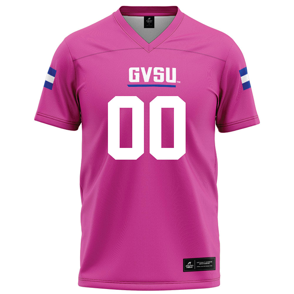 Grand Valley - NCAA Football : Dylan Edgeworth - Pink Football Jersey-0