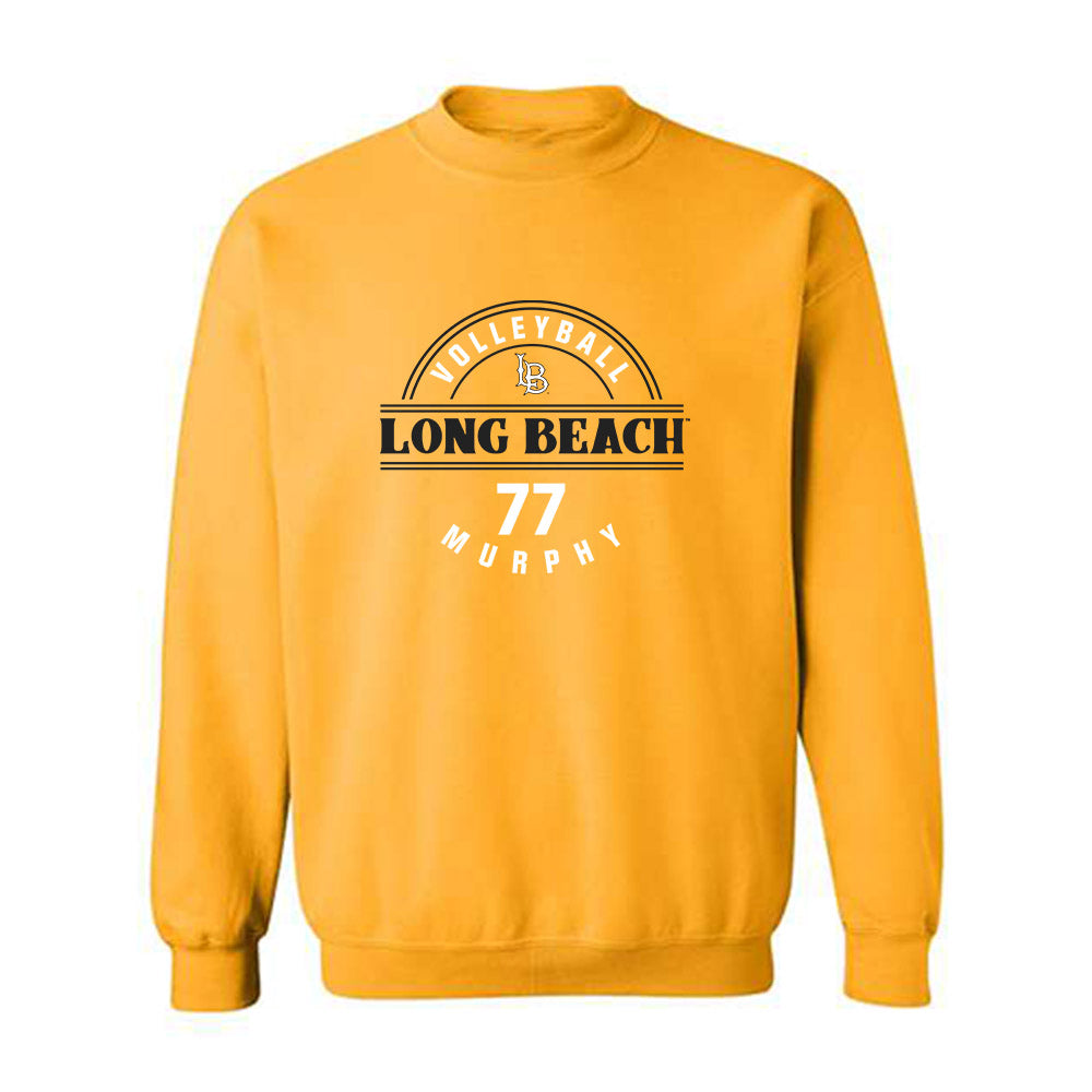 LBSU - NCAA Women's Volleyball : Kendal Murphy - Classic Fashion Shersey Crewneck Sweatshirt-0