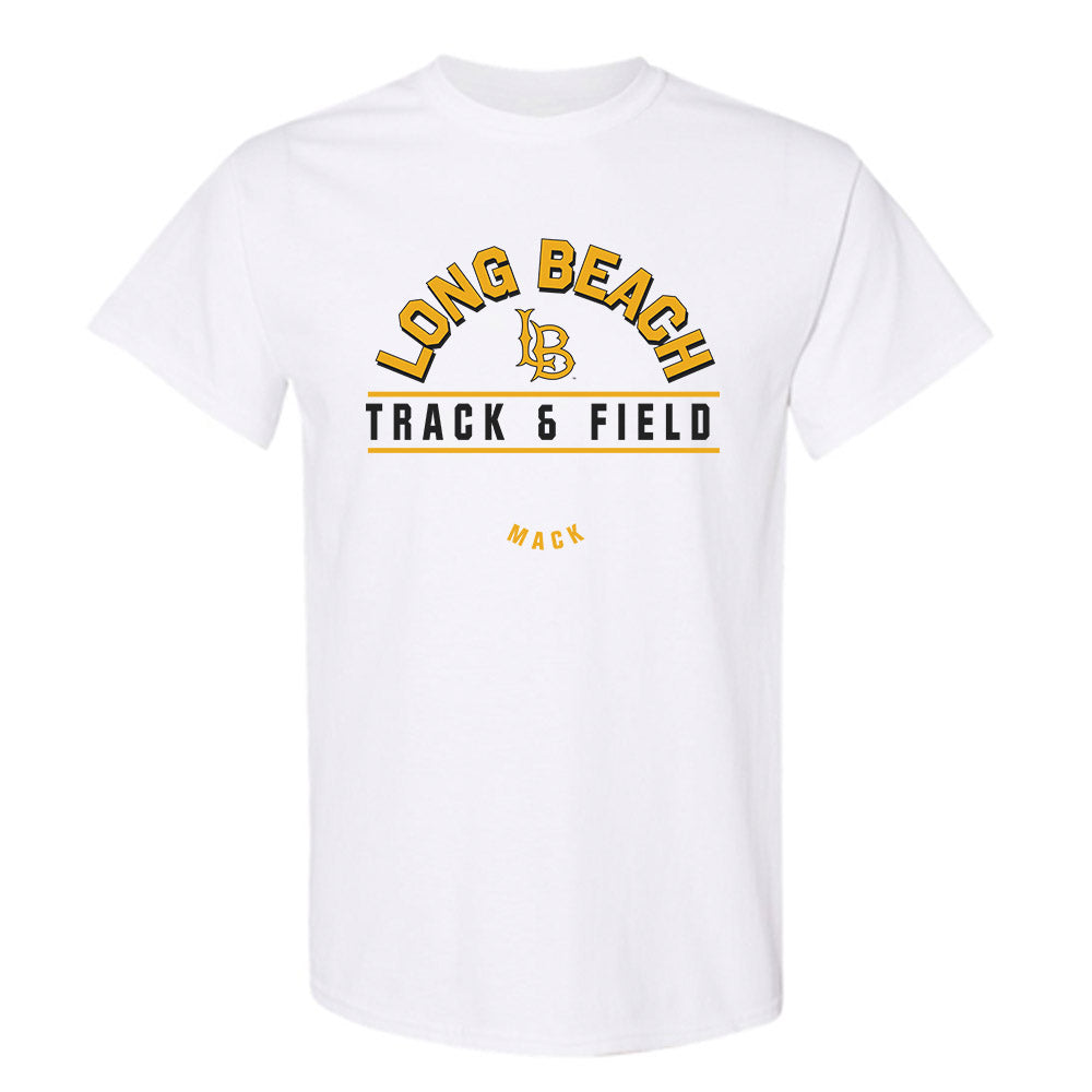 LBSU - NCAA Women's Track & Field : Zamaria Mack - Classic Fashion Shersey T-Shirt-0