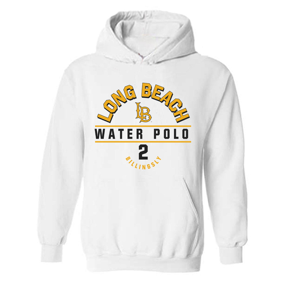 LBSU - NCAA Women's Water Polo : Jermonie Billingsly - Classic Fashion Shersey Hooded Sweatshirt-0