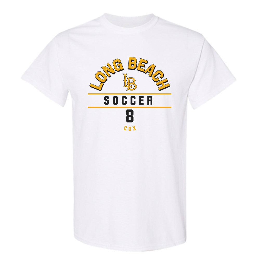 LBSU - NCAA Women's Soccer : Cherrie Cox - Classic Fashion Shersey T-Shirt-0