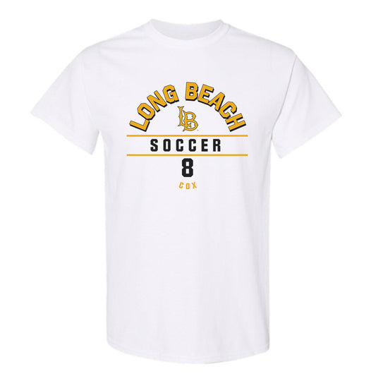 LBSU - NCAA Women's Soccer : Cherrie Cox - Classic Fashion Shersey T-Shirt-0