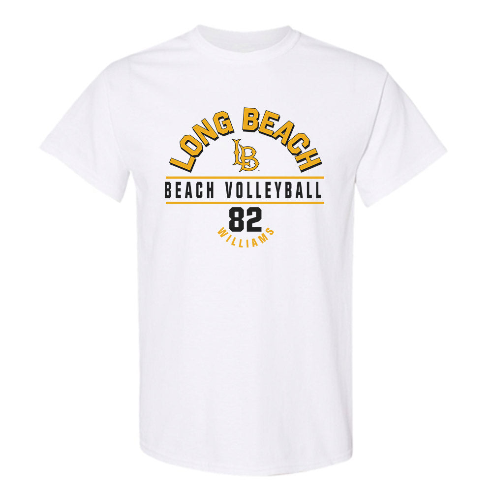 LBSU - NCAA Beach Volleyball : Addison Williams - Classic Fashion Shersey T-Shirt-0