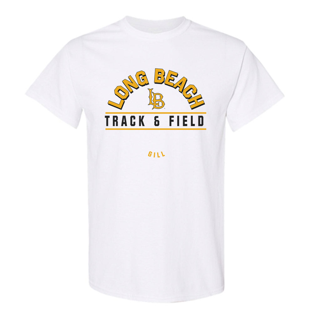 LBSU - NCAA Men's Track & Field : Cameron Gill - Classic Fashion Shersey T-Shirt-0